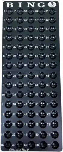 Miniatura 9 de Mr. Chips, Inc set de bolas de bingo fáciles de leer, de 7/8 pulgadas, profesionales, resistentes a los rayones y borrones, con tecnología patentada