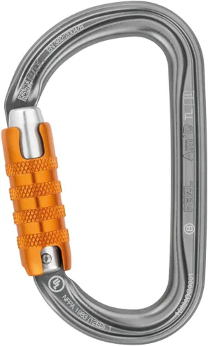 Miniatura 7 de Petzl Am'D Asymmetrical Aluminum Carabiner - D-Shape Connector (27 kN)