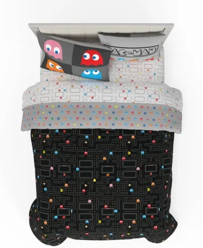 Miniatura 113 de Franco - Juego de ropa de cama para niños, edredón y sábanas supersuaves con funda de almohada, 5 piezas, tamaño individual, Jurassic World, 6A1348