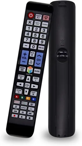 Reemplazo Samsung TV Control remoto para todos los Samsung Smart TV LCD LED QLED UHD Plasma 4K 3D HDTV con retroiluminación - No necesita