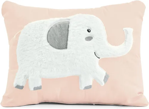 Miniatura 9 de Lush Decor Hygge - Juego de edredón reversible de elefante, tamaño individual, 3 piezas, azul marino y multicolor, juego de ropa de cama para niños
