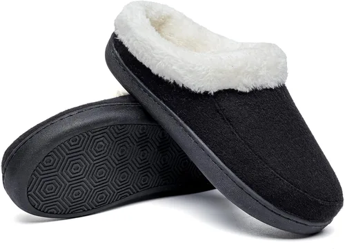 Miniatura 2 de Pantuflas para mujer, mocasín para mujer, pantuflas de espuma viscoelástica, zapatos de casa de espuma viscoelástica, acogedores, suaves