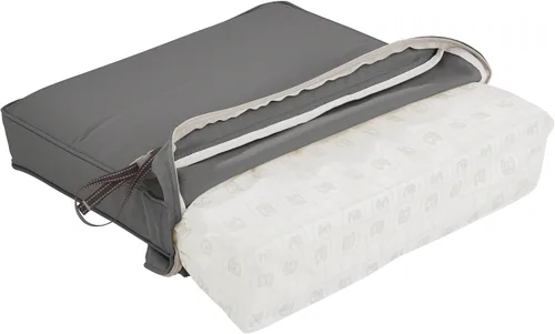 Miniatura 4 de Classic Accessories Montlake - Cojín cuadrado resistente al agua de 19 x 19 x 3 pulgadas, para asiento de exterior, cojín para silla de muebles