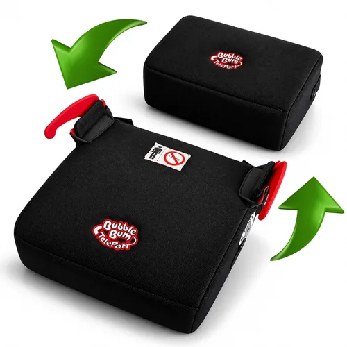 BubbleBum Teleport Asiento Elevador para Automóvil sin Respaldo, Asiento Elevador para Niños para Automóvil 40-100 lbs, Asiento de Automóvil