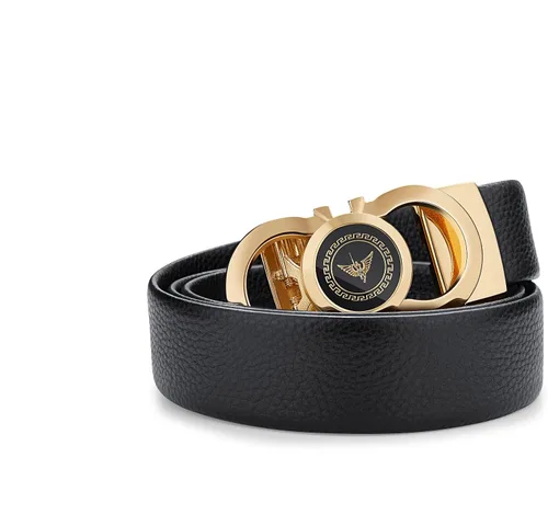 Miniatura 2 de VANNANBA Ratchet Leather Belt for MenFashion Belt Men Automatic Bucklewith Elegant Gift Box