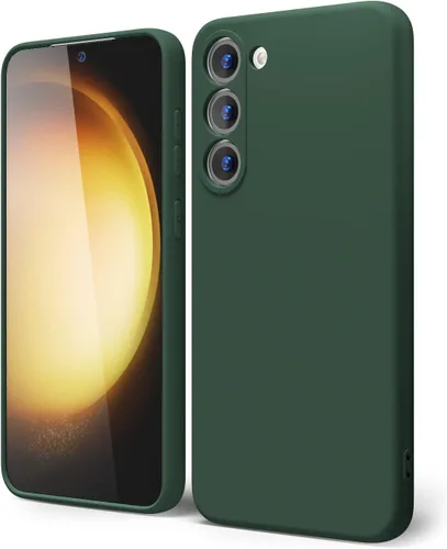 Miniatura 144 de oakxco Funda para teléfono Samsung Galaxy S21 Ultra con agarre de silicona líquida, bonita funda delgada y delgada de goma suave de TPU lisa