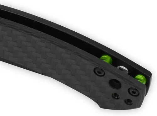 Miniatura 6 de Zero Tolerance 0450CF; cuchillo plegable con hoja de acero inoxidable S35VN recubierta con DLC de 3.25 pulgadas, básculas de fibra de carbono