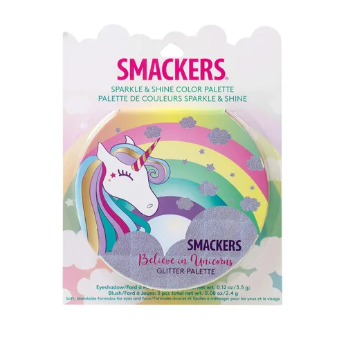 Miniatura 4 de Lip Smacker Unicorn Palette Sparkle & Shine - Set de regalo de sombra de ojos para niñas, incluye bálsamo labial Lippy Pals