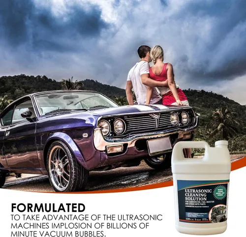 Miniatura 6 de NORTHWEST ENTERPRISES Solución limpiadora ultrasónica para carburadores y piezas del motor. Compuesto de lavado concentrado para uso en máquinas