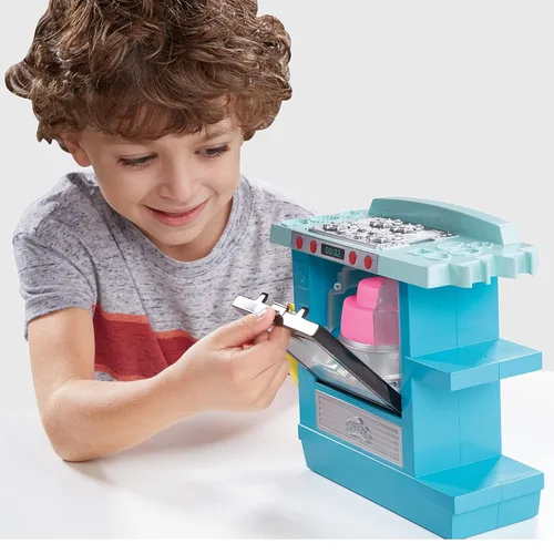 Miniatura 3 de Play-Doh Kitchen Creations Rising Cake Oven Bakery Playset para niños de 3 años en adelante con 5 colores compuestos de modelado, no tóxico