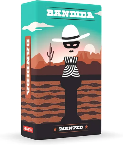Helvetiq Juego de cartas Bandida - Secuela emocionante con nuevos desafíos. Divertido juego de estrategia para noche de juegos familiares, juego