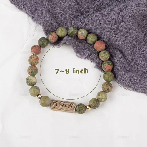 Miniatura 2 de AUEAR, Best Friends Forever - Pulsera inspiradora de amistad para hermanas, mujeres y niñas