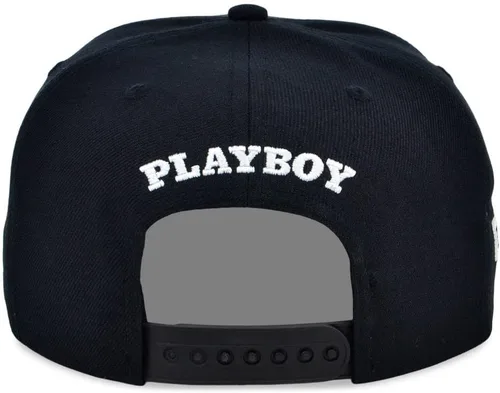 Miniatura 4 de Playboy Sombrero ajustable de pico plano de esmoquin negro