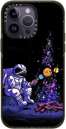 Miniatura 227 de CASETiFY Impact - Funda para iPhone 13 [protección contra caídas de 6.6 pies/compatible con Magsafe] Black Kingsnake, color negro transparente