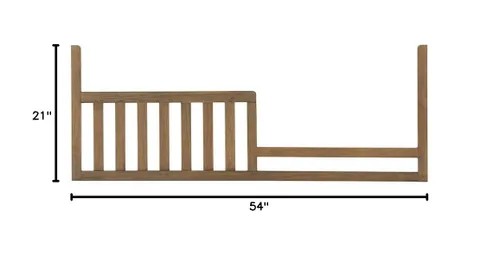 Miniatura 4 de Westwood Design Westfield Toddler Guard Rail, Harvest Brown