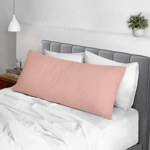 Miniatura 81 de Pizuna Juego de 2 fundas de almohada de 100 % algodón puro, tamaño estándar, color blanco, lujosas fundas de almohada de 400 hilos de satén