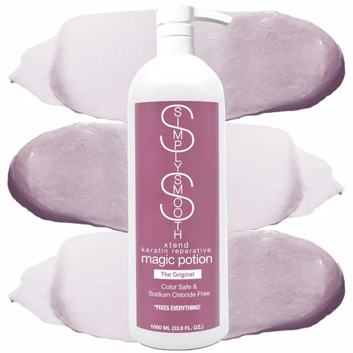 Miniatura 9 de Simply Smooth Xtend Keratin Reparative Magic Potion Acondicionador original sin enjuague y protección contra el calor, reparación en aerosol
