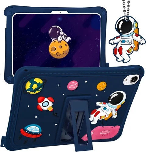 Miniatura 7 de Funda para iPad 5th/6th/Air 1st/Air 2nd/Pro 9.7" - Funda de silicona con soporte para iPad 2017/2018/Air 1/Air 2/Pro 2016 Funda para tablet Dinosaur