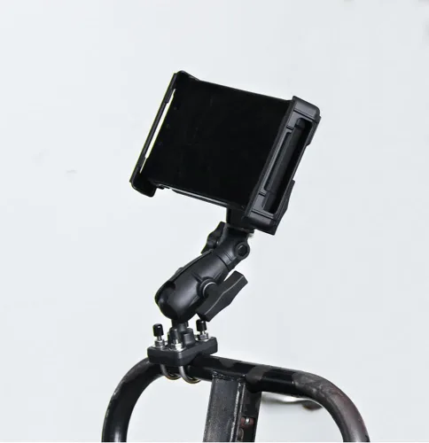 Miniatura 7 de Strg Brazo de doble zócalo compatible con soportes de bola de 1.5 pulgadas/C / 1.496 in, brazo giratorio de doble enchufe de 6.4 pulgadas