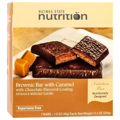 Miniatura 15 de Nutmeg State Nutrition Barras altas en proteínas, 7 porciones por caja (1 caja (7 porciones), chocolate negro S'mores)