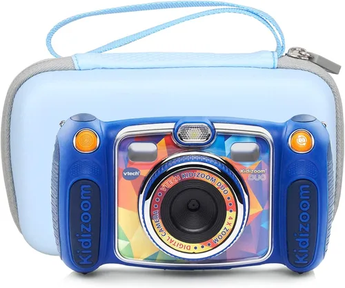 Miniatura 5 de Mchoi Funda rígida adecuada para cámara VTech Kidizoom Duo/Duo DX/Duo Deluxe/Twist/Pix/Pix Plus Selfie, impermeable, a prueba de golpes, para niños
