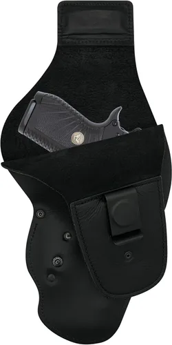Miniatura 17 de Urban Carry LockLeather Funda G3 Holster - Diseño híbrido de cuero/polímero para ocultación óptima Disponible en tamaños Cadete, Trooper, Teniente