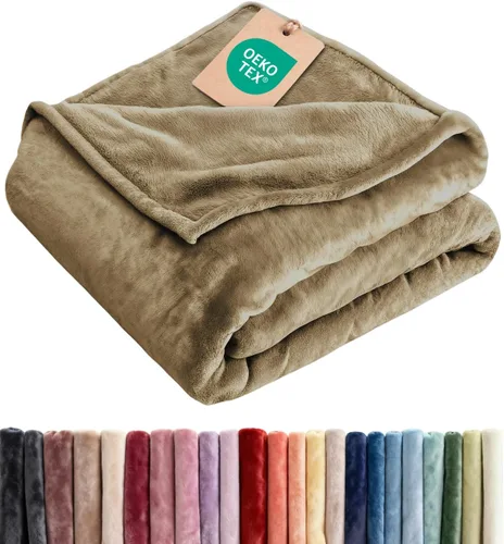 Miniatura 13 de Manta de forro polar ultrasuave para niños – Manta de franela de lujo para niños – Ligera para sofá, cama o silla – Gruesa, cálida y transpirable