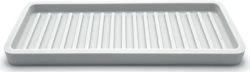 Miniatura 32 de Bandeja organizadora para fregadero de cocina de silicona, soporte de esponja y protector de encimera Plato y bandeja dispensadora de jabón
