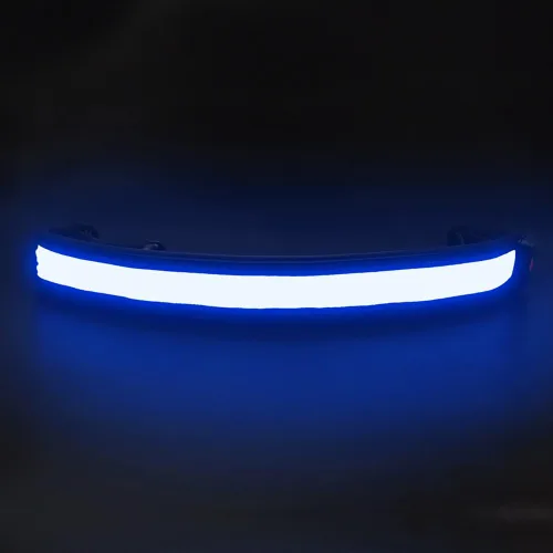 Miniatura 4 de BSEEN Cinturón LED para correr, cintura LED reflectante recargable por USB, cinturón de luz de seguridad intermitente para corredores, corredores