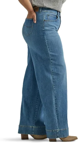 Miniatura 2 de Lee Pantalones de mezclilla legendarios de talle alto para mujer, talla grande