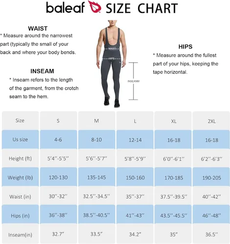 Miniatura 7 de BALEAF Pantalones de ciclismo de invierno para hombre, con acolchado 4D, térmicas, resistentes al agua, para ciclismo, para clima frío, bolsillos