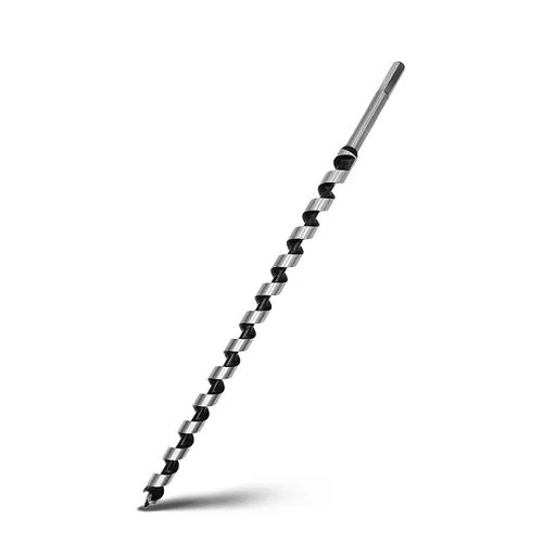 Miniatura 13 de Broca helicoidal de 0.94 x 11.8 pulgadas para madera, broca helicoidal con vástago hexagonal para madera blanda, madera dura, plástico