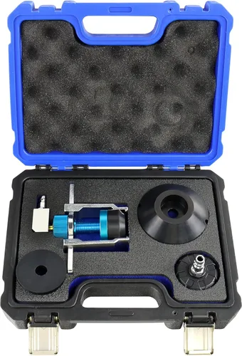 Miniatura 9 de JoyFans Kit adaptador de cilindro maestro del sistema de embrague de freno, funciona con herramienta de purga de frenos para reemplazo de líquido