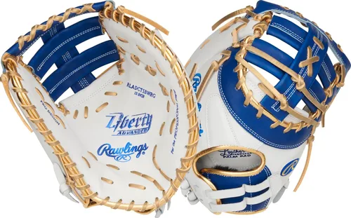 Miniatura 18 de Rawlings Guantes de sóftbol Liberty Advanced Color Series Fastpitch Tamaños 11.75 a 13 pulgadas Múltiples estilos
