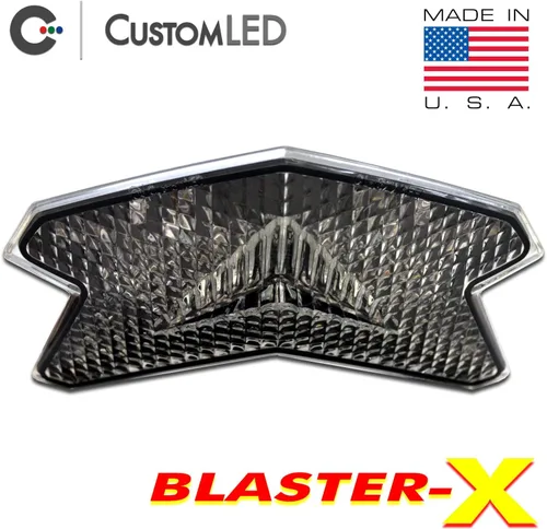 Miniatura 2 de Luz trasera LED integrada Kawasaki Z125 PRO Blaster-X 2017-2024 (lente transparente)