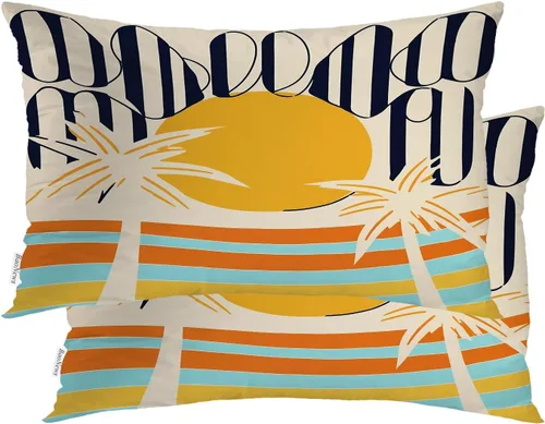 Miniatura 52 de Fundas de almohada con diseño de pinos y pájaros, bayas rojas, hojas de acebo, fondo beige, funda de cojín de mezcla digital, funda de almohada