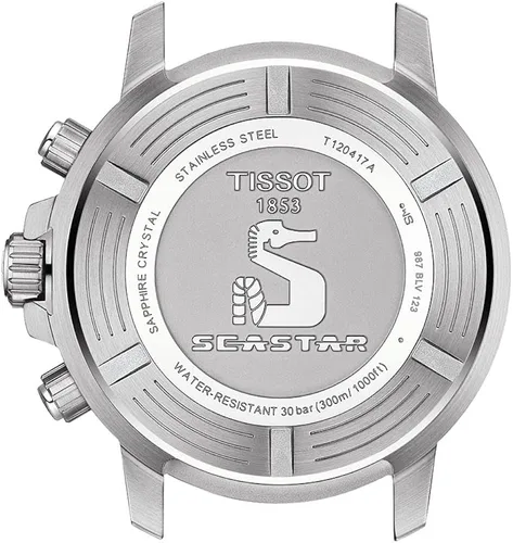 Miniatura 2 de Tissot Seastar GTS QTZ CHR SS RD IND Gris Movimiento de cuarzo