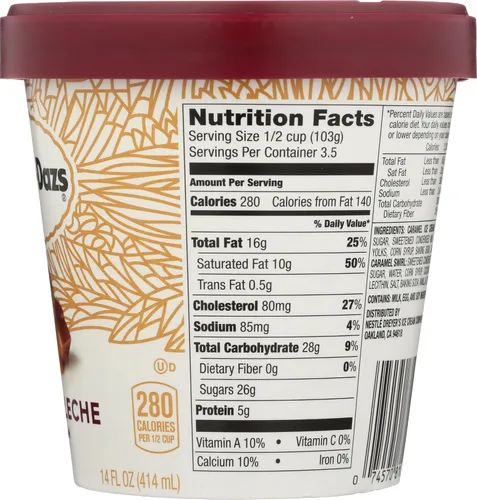 Miniatura 7 de Häagen-Dazs, Helado de dulce de leche, 14 oz (congelado)