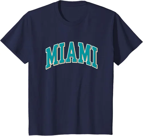 Miniatura 63 de Miami - Hometown Pride - Diseño retro - Camiseta clásica