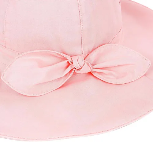 Miniatura 4 de Sombrero de sol transpirable para niños y niñas pequeños, de algodón, plegable, con protección SPF 50+