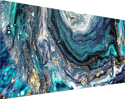 BOHADIY Kits de pintura de diamantes para adultos, kits de arte de diamantes 5D para adultos, tamaño grande abstracto de 16 x 31 pulgadas, pinturas