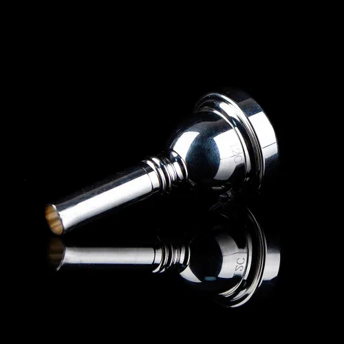 Miniatura 8 de Glory - Trombón profesional plateado con boquilla de 12c