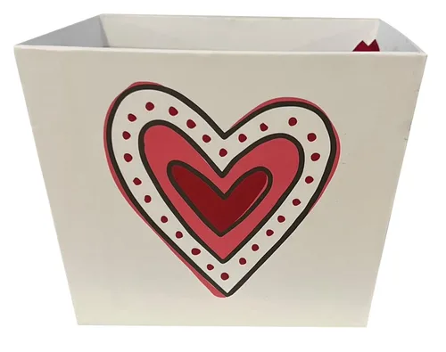 Miniatura 2 de Cesta de regalo para el día de San Valentín llena de una mezcla de jabones, lociones, chocolates y mucho más. ¡El regalo perfecto para el día de San