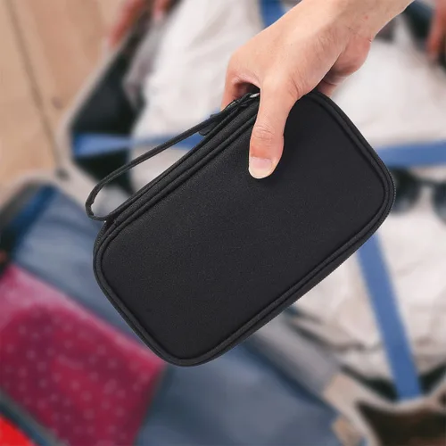 Miniatura 4 de CAAORDKSO Estuche Organizador Electrónico, Estuche Organizador de Cables de Viaje, Estuche Organizador de Accesorios Electrónicos, Estuche