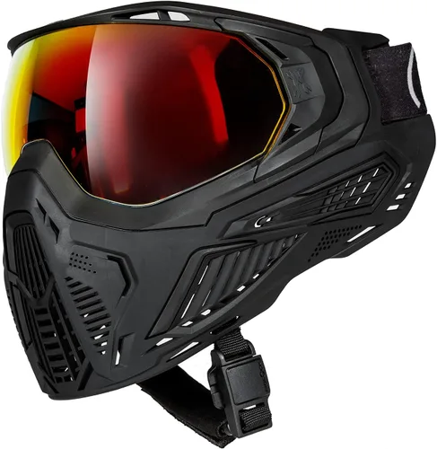 Miniatura 10 de HK Army SLR - Máscara facial con sistema térmico anti niebla HD Pure Lens para Paintball y Airsoft Midas