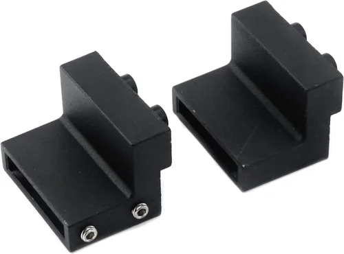 Miniatura 6 de Crapyt Tope de rodillo para puerta de granero para pista: 41 × 0.276 in/1.61 "x 0.28" (L× W) Tope de rodillo de riel plano para riel deslizante