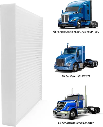Miniatura 2 de Filtro de cabina apto para Kenworth Peterbilt International Lonestar Reemplazar X1987001, filtro de cabina de aire acondicionado para camión