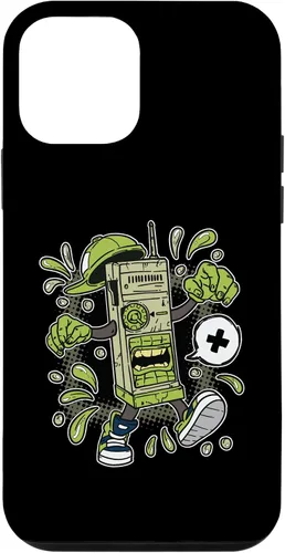 Miniatura 16 de Diseño de WalkieTalkie de dibujos animados para iPhone 16 para niños en estuche de estilo cómico