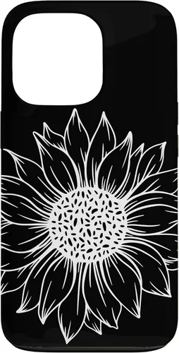 Miniatura 10 de iPhone 16 Cute and Beautiful White Flower of Sunflower Case