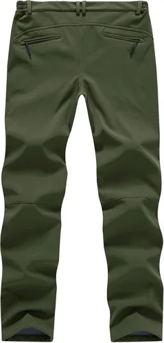 Miniatura 2 de Rdruko Pantalones de nieve de invierno para hombre, impermeables, aislados, de vellón, para esquí, snowboard